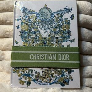 Christian Dior Floral note book journal